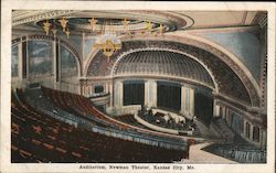 Auditorium - Newman Theater Postcard