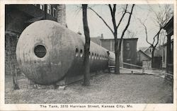 The Tank, 3310 Harrison Street Postcard