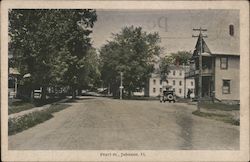 Pearl St. Johnson, VT Postcard Postcard Postcard