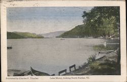 Lake Morey, looking North Postcard