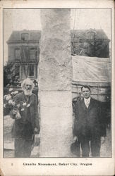 Granite Monument Postcard