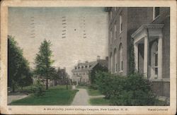 A Bit of Colby Junior College Campus Postcard