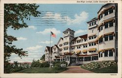 Soo-Nipi Lodge New London, NH Postcard Postcard Postcard