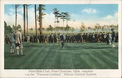 Pine Hills Club Pass Christian, MS Postcard Postcard Postcard