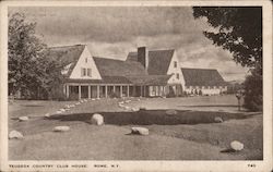 Teugega Country Club House Postcard