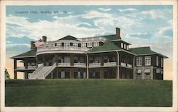 Mobile Country Club Postcard