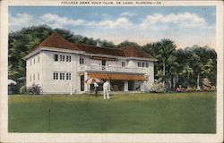 College Arms Golf Club Postcard