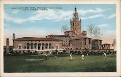Miami Biltmore Hotel and Golf Club House Postcard