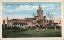 Miami Biltmore Hotel and Golf Club House Coral Gables, FL Postcard Postcard Postcard