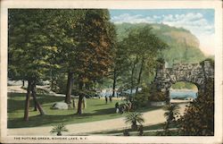 The Putting Green Mohonk Lake, NY Postcard Postcard Postcard