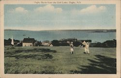 Dugby Basin From the Golf Links Postcard