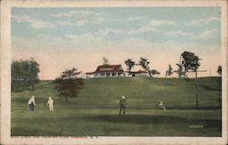 Golf Links and Country Club Postcard