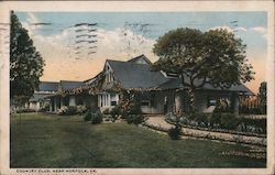 Country Club Norfolk, VA Postcard Postcard Postcard