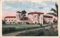 Jungle Country Club Hotel, The Sunshine City St. Petersburg, FL Postcard Postcard Postcard