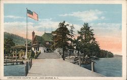Lake George Country Club Postcard