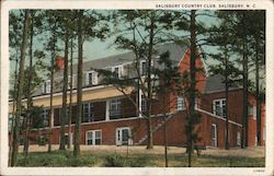 Salisbury Country Club Postcard