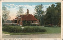 Municipal Golf Club, Overton Park Postcard