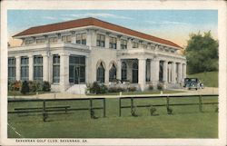 Savannah Golf Club Postcard