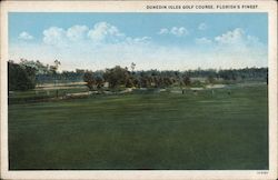 Dunedin Isles Golf Course Postcard