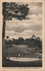 The Fourteenth Hole, Number Three Course Postcard