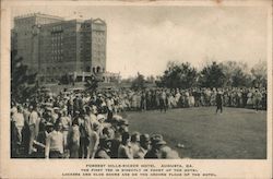 Forrest Hills-Ricker Hotel Augusta, GA Postcard Postcard Postcard