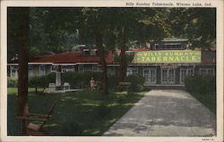 Billy Sunday Tabernacle Winona Lake, IN Postcard Postcard Postcard