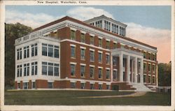 New Hospital Waterbury, CT Postcard Postcard Postcard