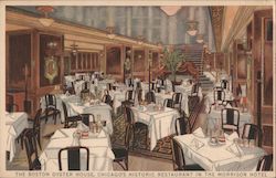 The Boston Oyster House in the Morrison Hotel Postcard