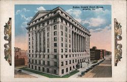 Fulton County Court House Postcard