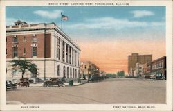 Broad Street Looking West Postcard