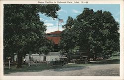 Dance Pavillion in Dellwood Park Joliet, IL Postcard Postcard Postcard
