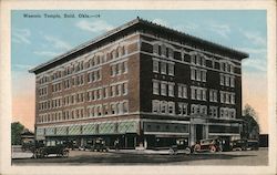 Masonic Temple Enid, OK Postcard Postcard Postcard