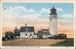 Highland Light North Truro, MA Postcard Postcard Postcard