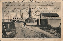 J.W. Marshall Oyster House Postcard