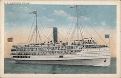 S.S. Governor Dingley Postcard