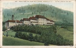 Grove Park Inn from Golf Course Postcard