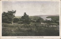 Sunapee Lake and Georges Mills, from Bean Hill Postcard