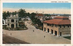 View of Cristobal Postcard