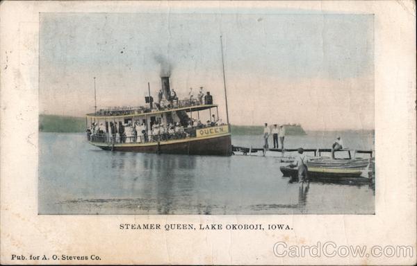 Steamer Queen, Okoboji Iowa