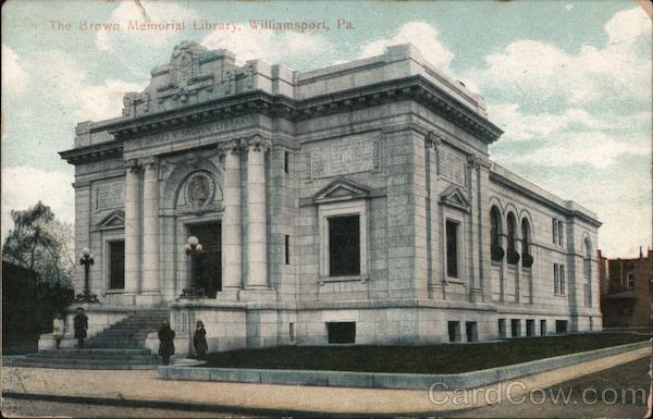 The Brown Memorial Library Williamsport Pennsylvania