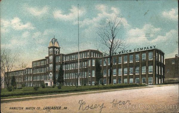 Hamilton Watch Co. Lancaster Pennsylvania