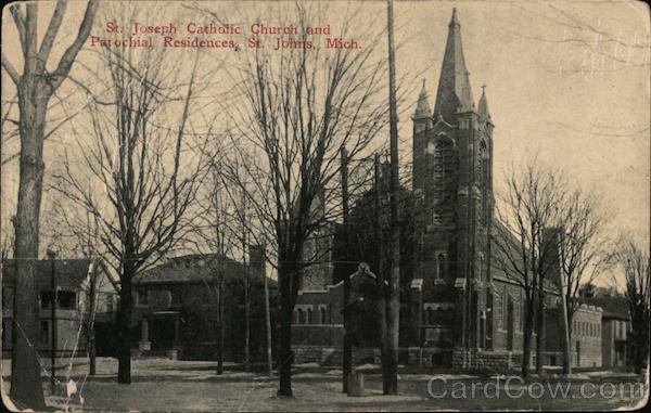 St. Joseph Catholic Church and Parochial Residences St. Johns Michigan