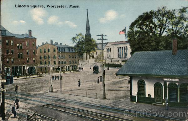 Lincoln Square Worcester Massachusetts