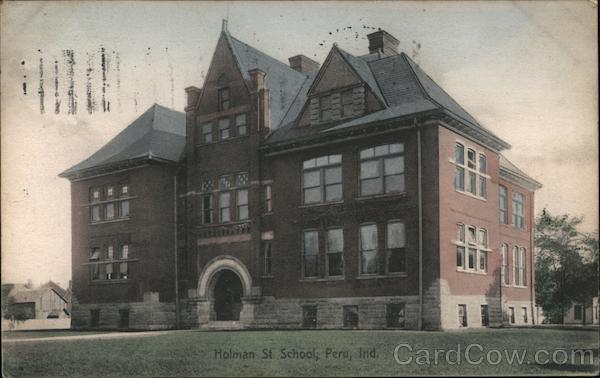 Holman St School Peru Indiana