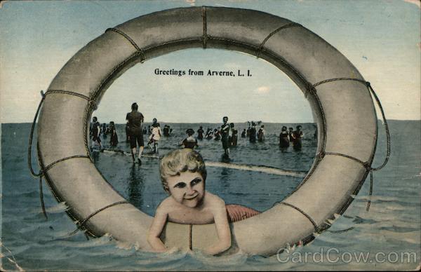 Greetings From Averne Arverne New York