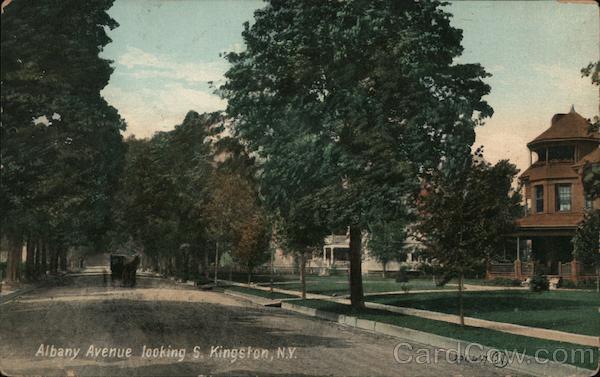 Albany Avenue looking South Kingston New York