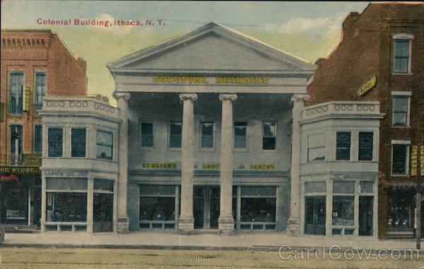 Colonial Building Ithaca New York