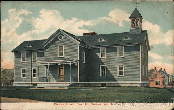 Parsons School, City Hall Hoosick Falls New York