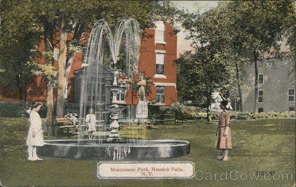 Monument Park Hoosick Falls New York
