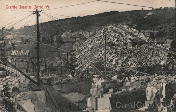 Granite Quarries Barre Vermont